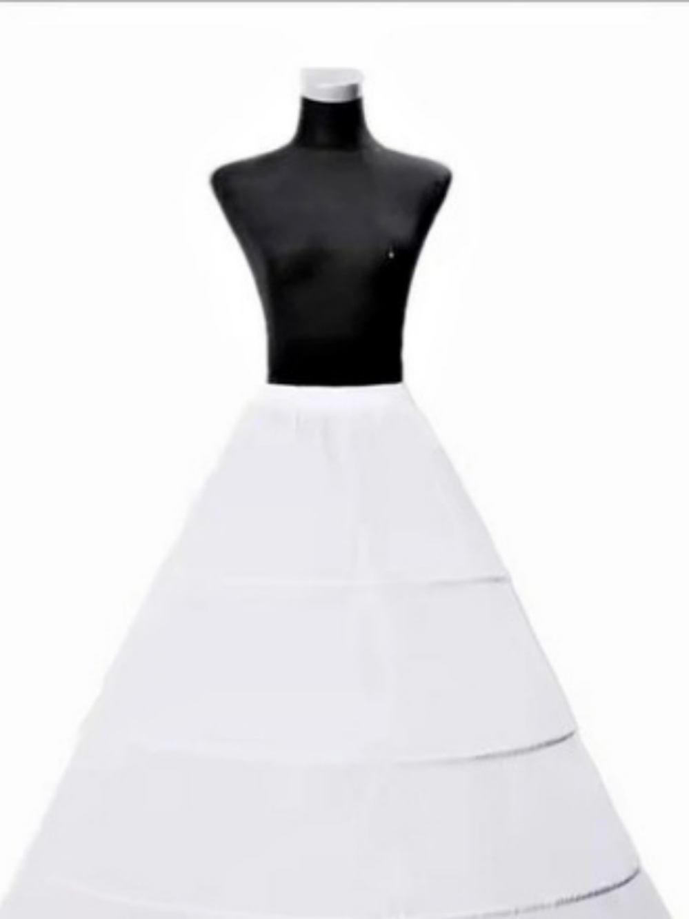 White Peticoat 3 Hoop